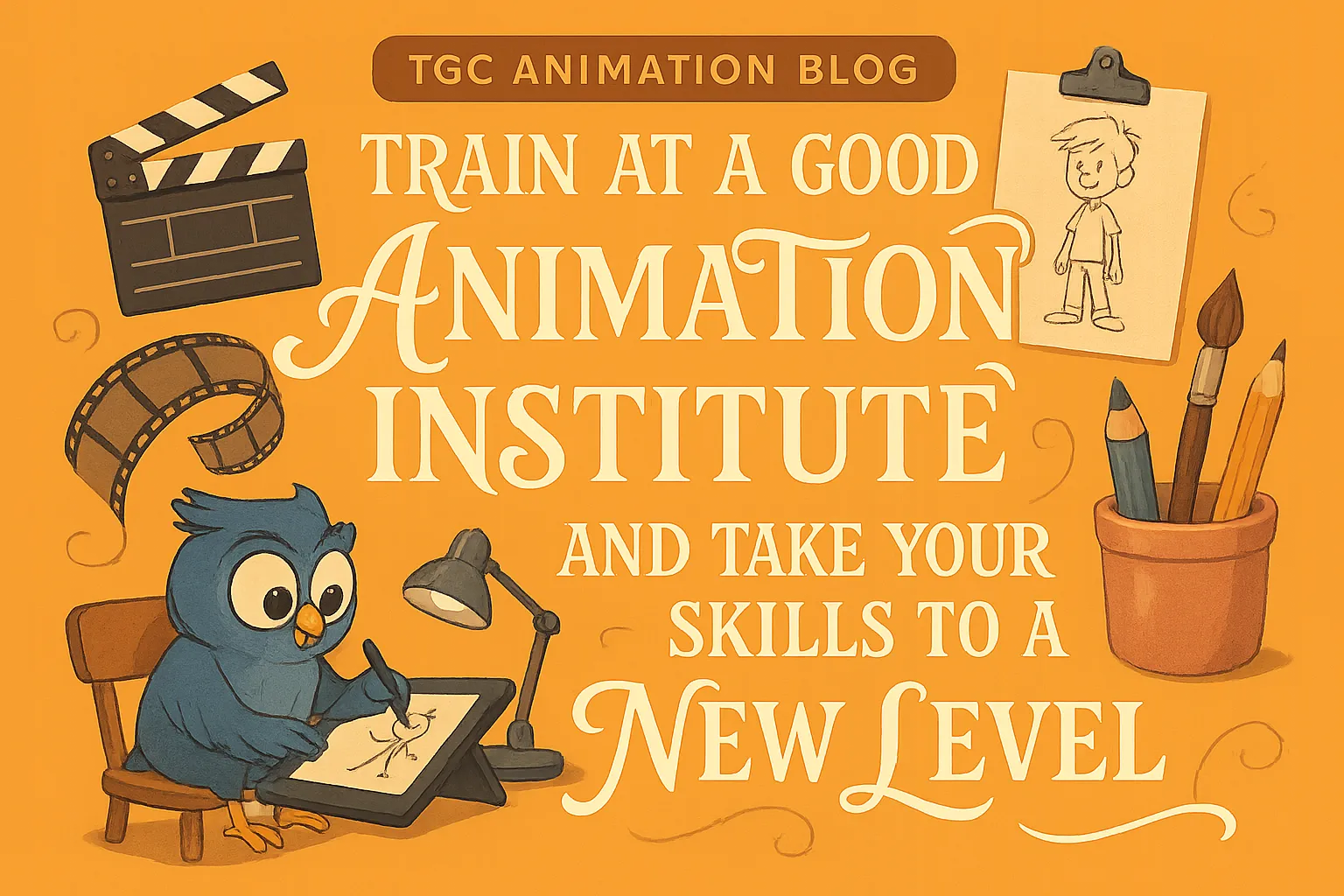Train at a Good Animation Institute And Take Your Skills To a New Level